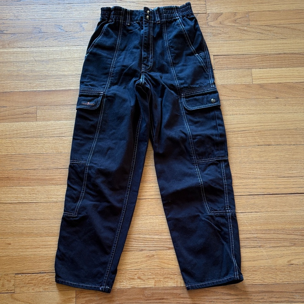 BDG relaxed skate jean black size 26